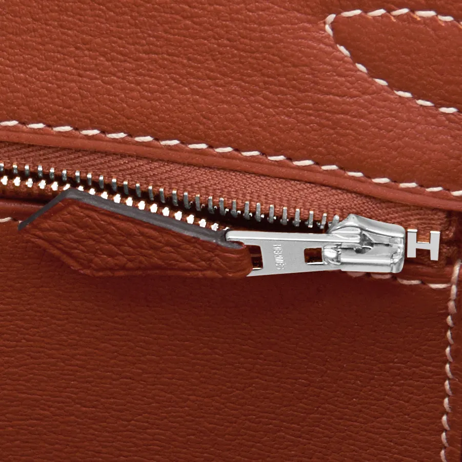 Hermes Birkin 30cm Sienne Cognac Saddle Togo U Stamp, 2022