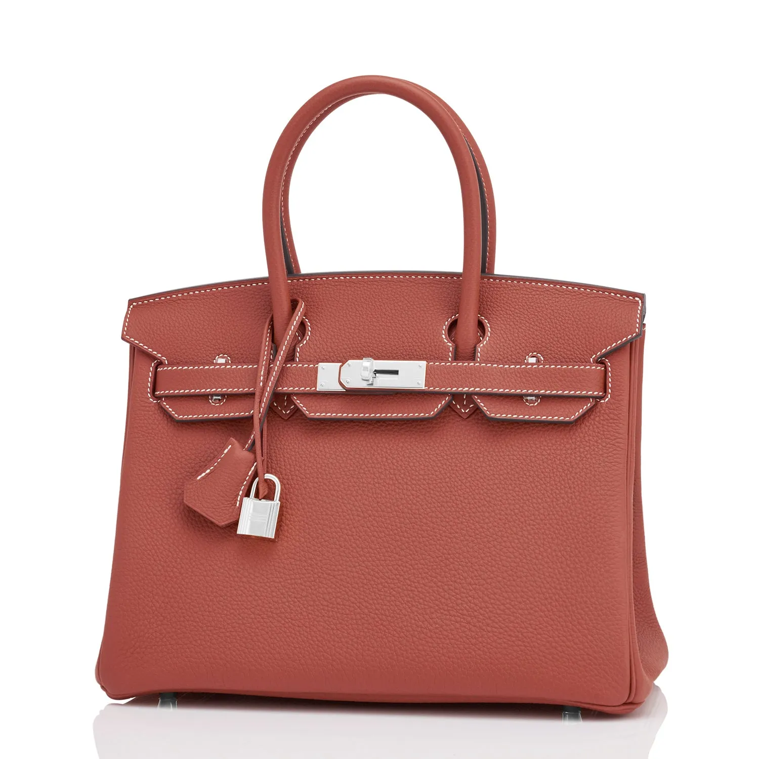 Hermes Birkin 30cm Sienne Cognac Saddle Togo U Stamp, 2022