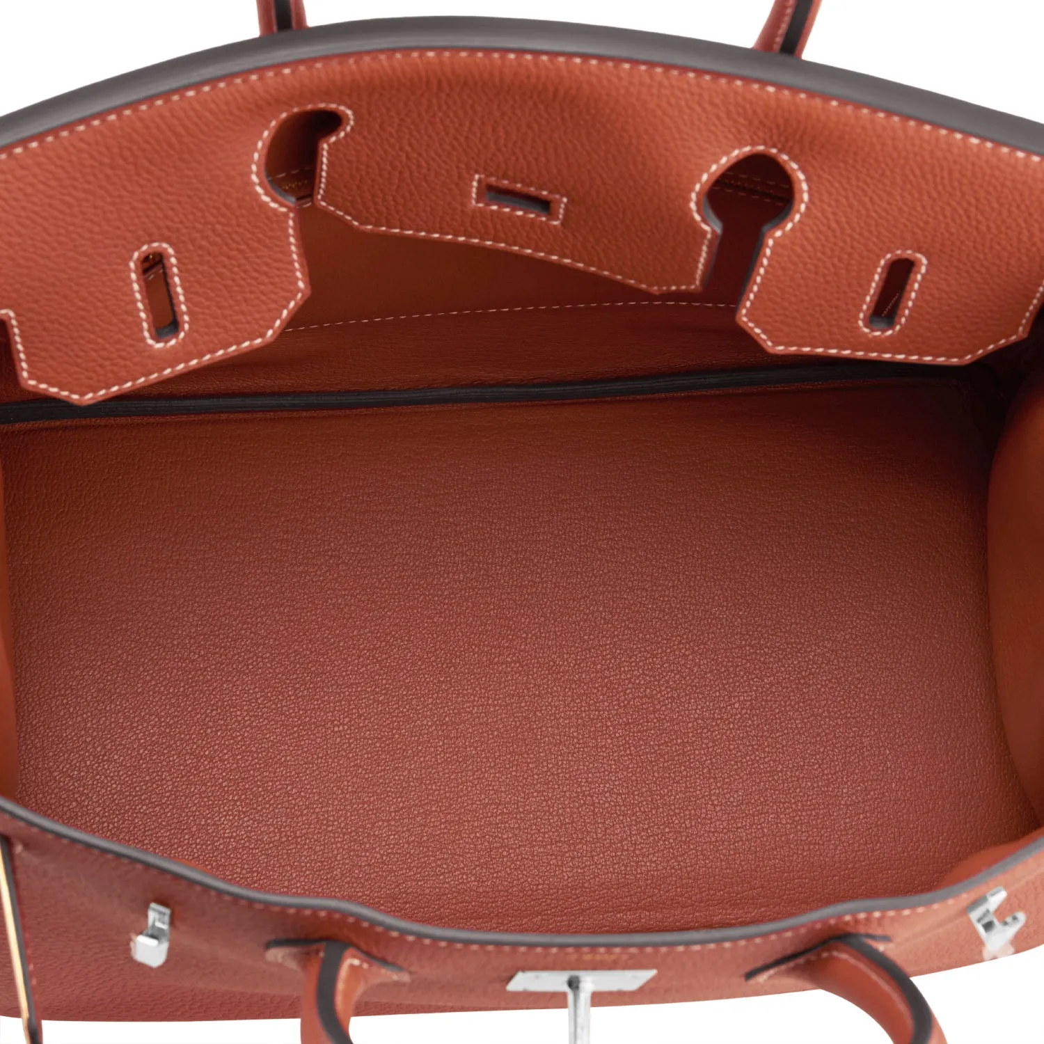 Hermes Birkin 30cm Sienne Cognac Saddle Togo U Stamp, 2022