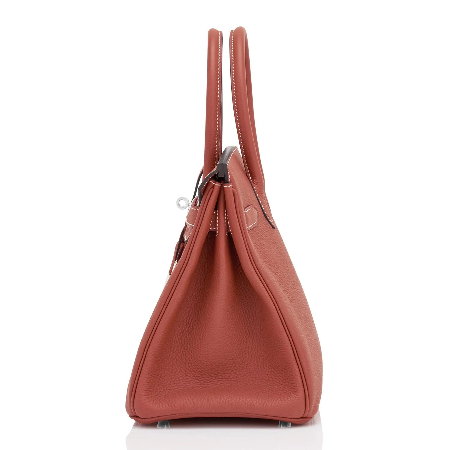 Hermes Birkin 30cm Sienne Cognac Saddle Togo U Stamp, 2022