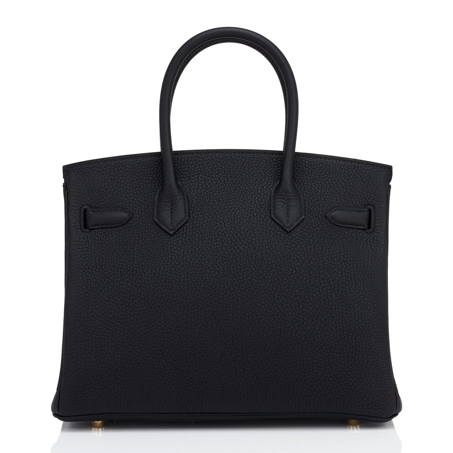 Hermes Black Birkin 30cm Togo Gold Hardware