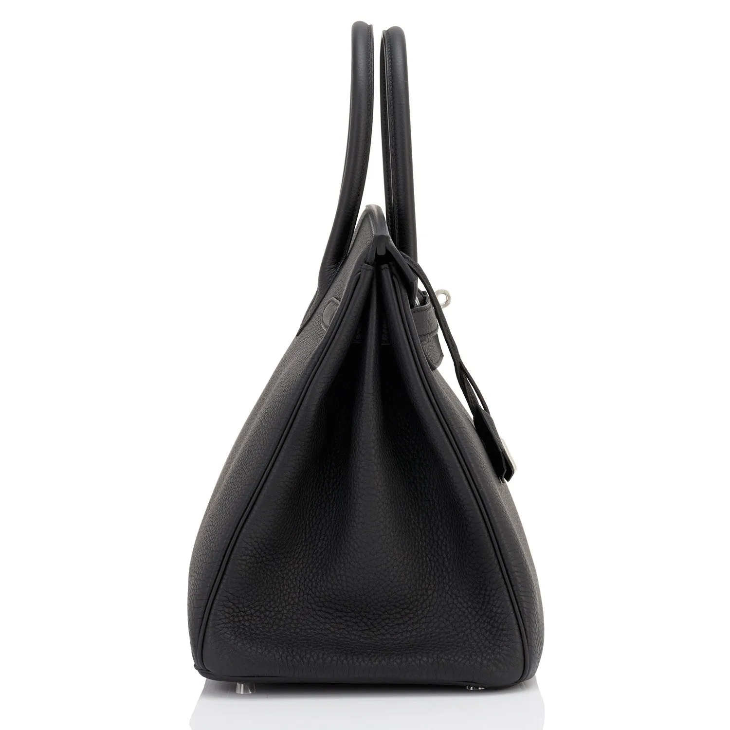 Hermes Black Togo 35cm Birkin Palladium Hardware Bag U Stamp