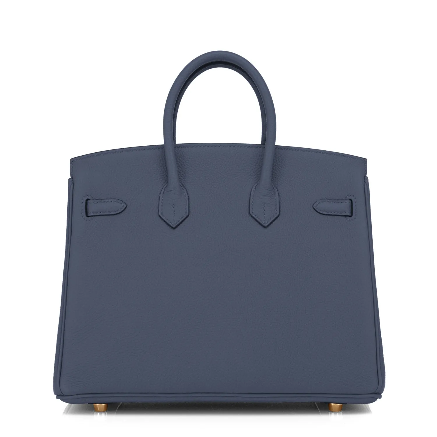 Hermes Blue Nuit Birkin 25cm Togo Gold Hardware