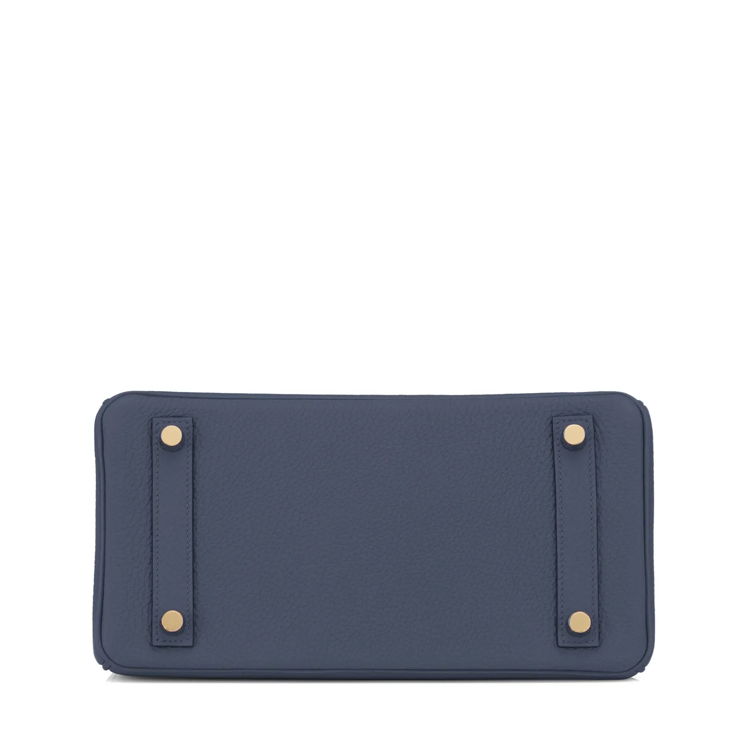 Hermes Blue Nuit Birkin 25cm Togo Gold Hardware