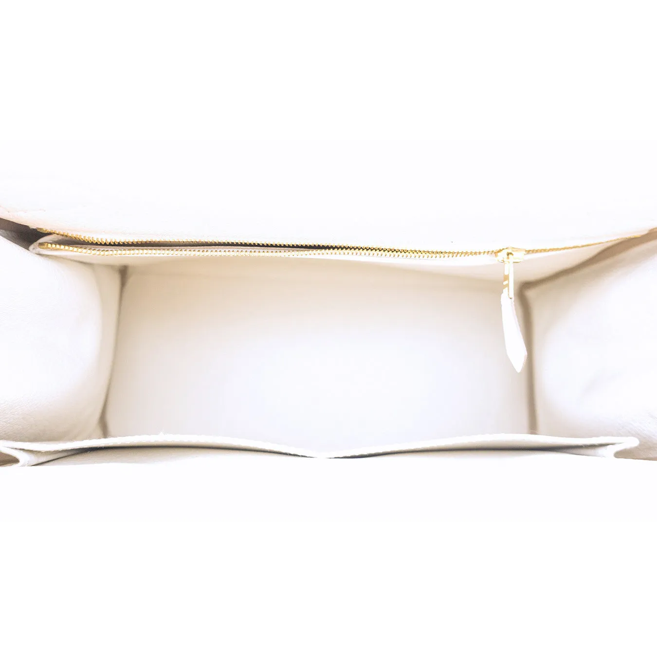 Hermes Craie 28cm Chalk Togo Kelly Gold GHW Shoulder Bag Classic