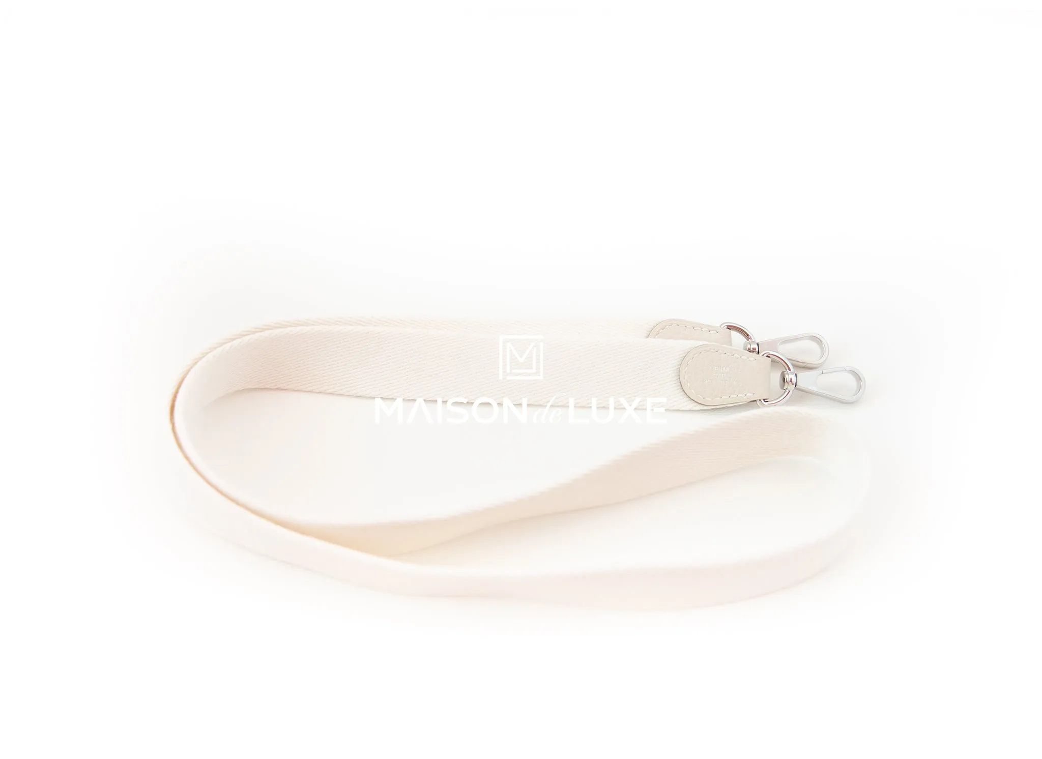 Hermes Craie Off-White Mini TPM Evelyne Messenger Bag