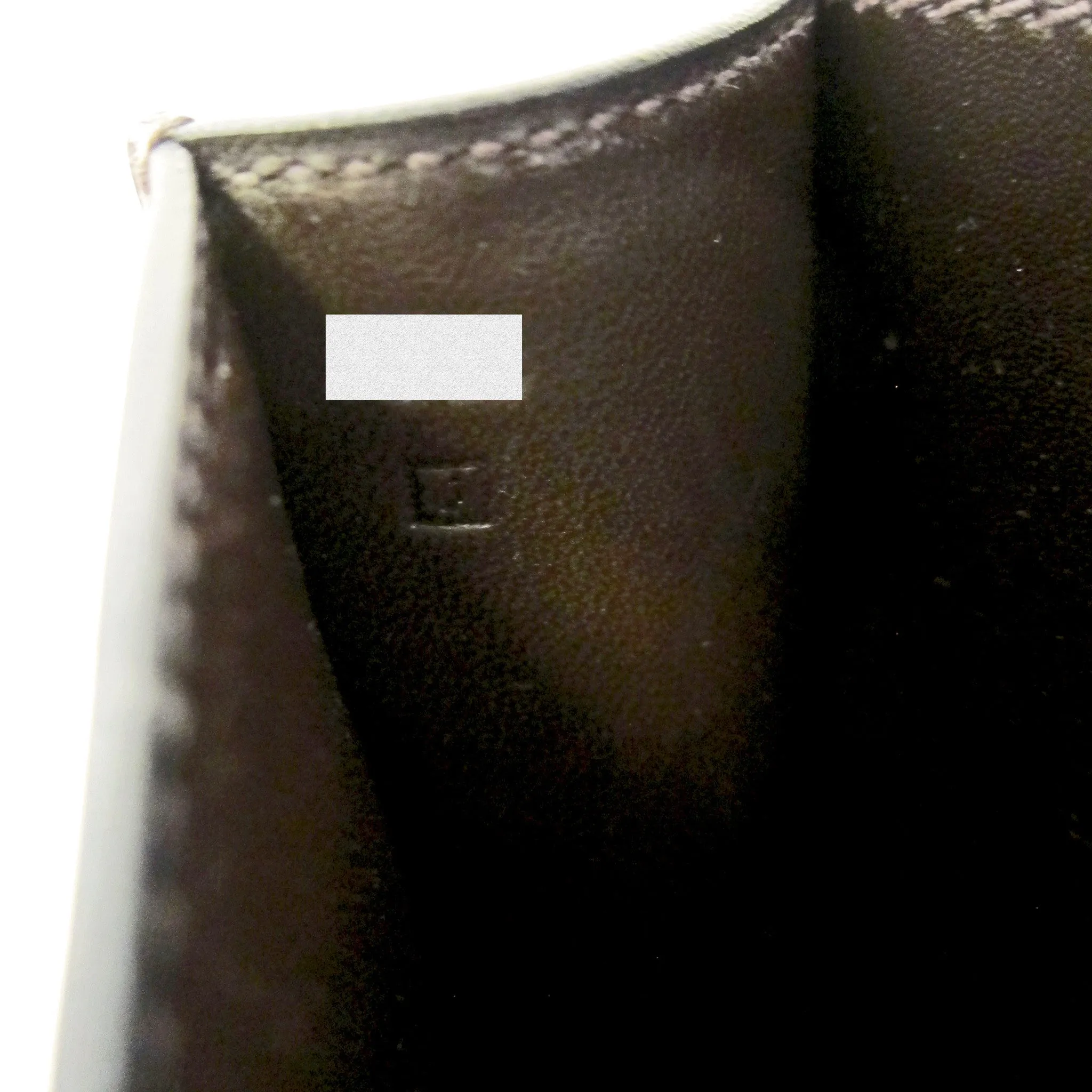 Hermes Double Gusset 23cm Constance Brown Box Leather Shoulder Bag