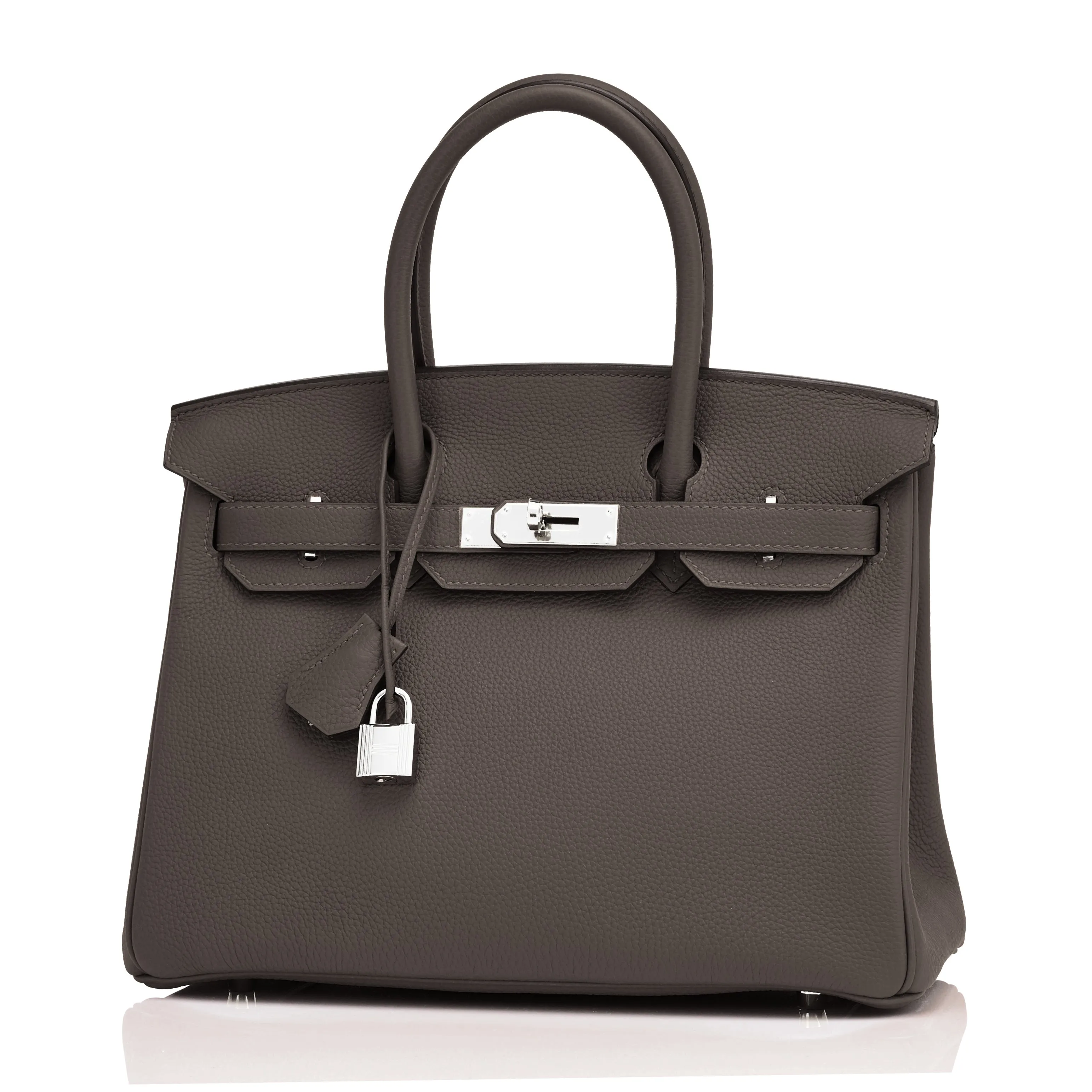Hermes Ebene and Gold Camel Tan Verso Limited Edition VIP 30cm Togo Birkin