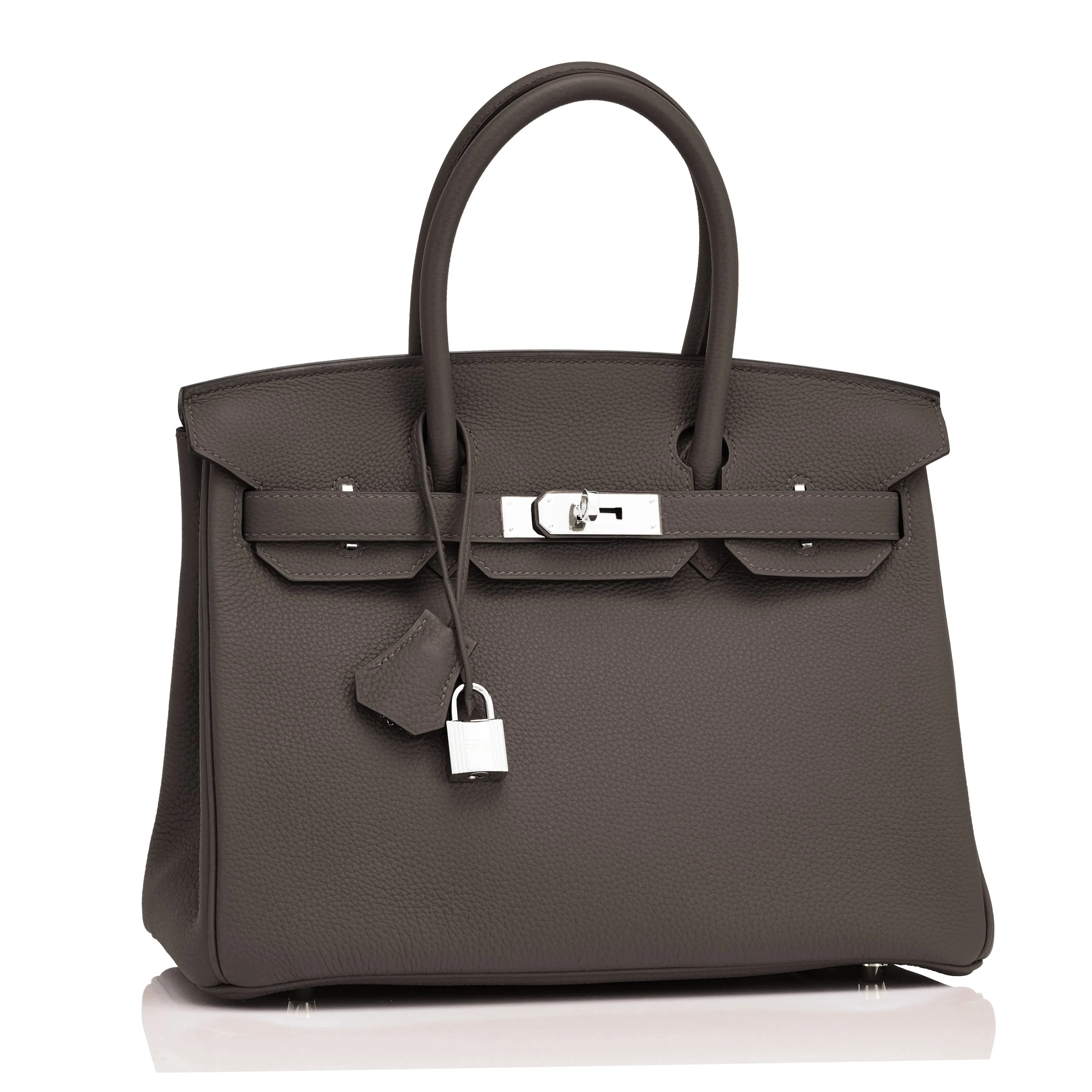 Hermes Ebene and Gold Camel Tan Verso Limited Edition VIP 30cm Togo Birkin