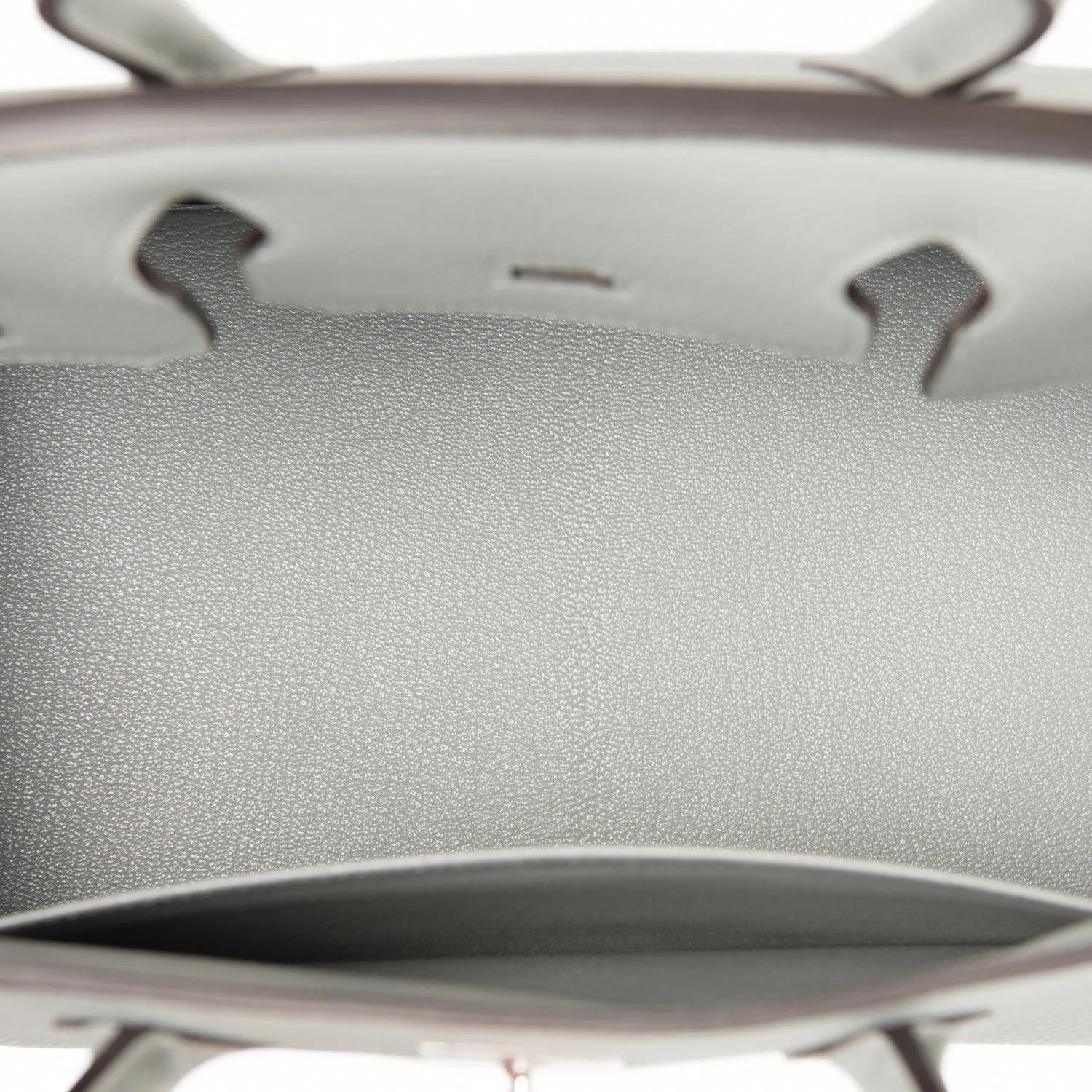 Hermes Gris Mouette 30cm Birkin Togo Palladium Hardware