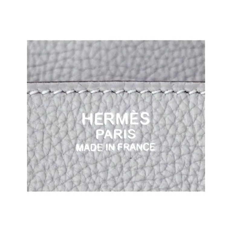 Hermes Gris Mouette New Grey 30cm Togo Birkin Bag Palladium So Chic