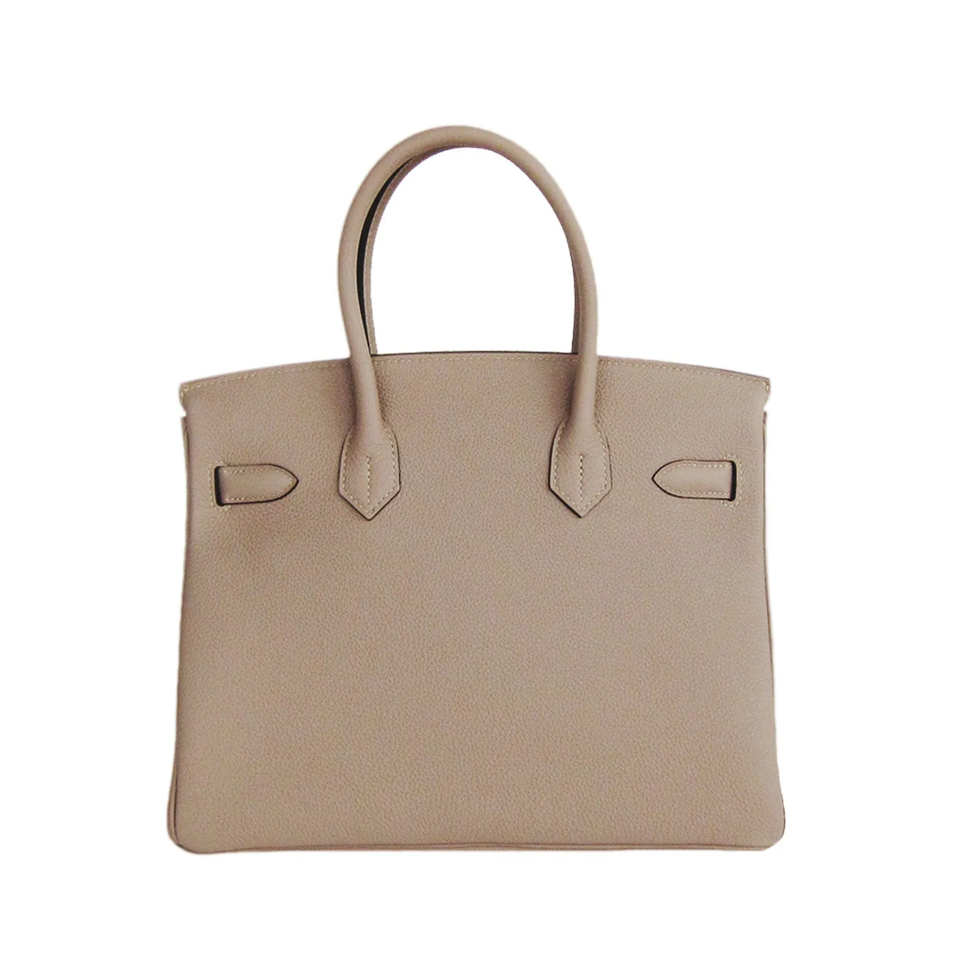 Hermes Gris Tourterelle Togo Gold 30cm Birkin Dove Grey Treasure