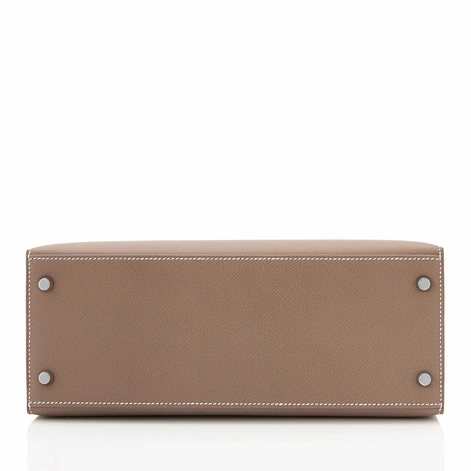 Hermes Kelly 28cm Etoupe Taupe Sellier Shoulder Bag
