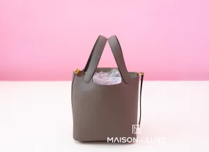 Hermes Picotin Lock 18 Gris Etain