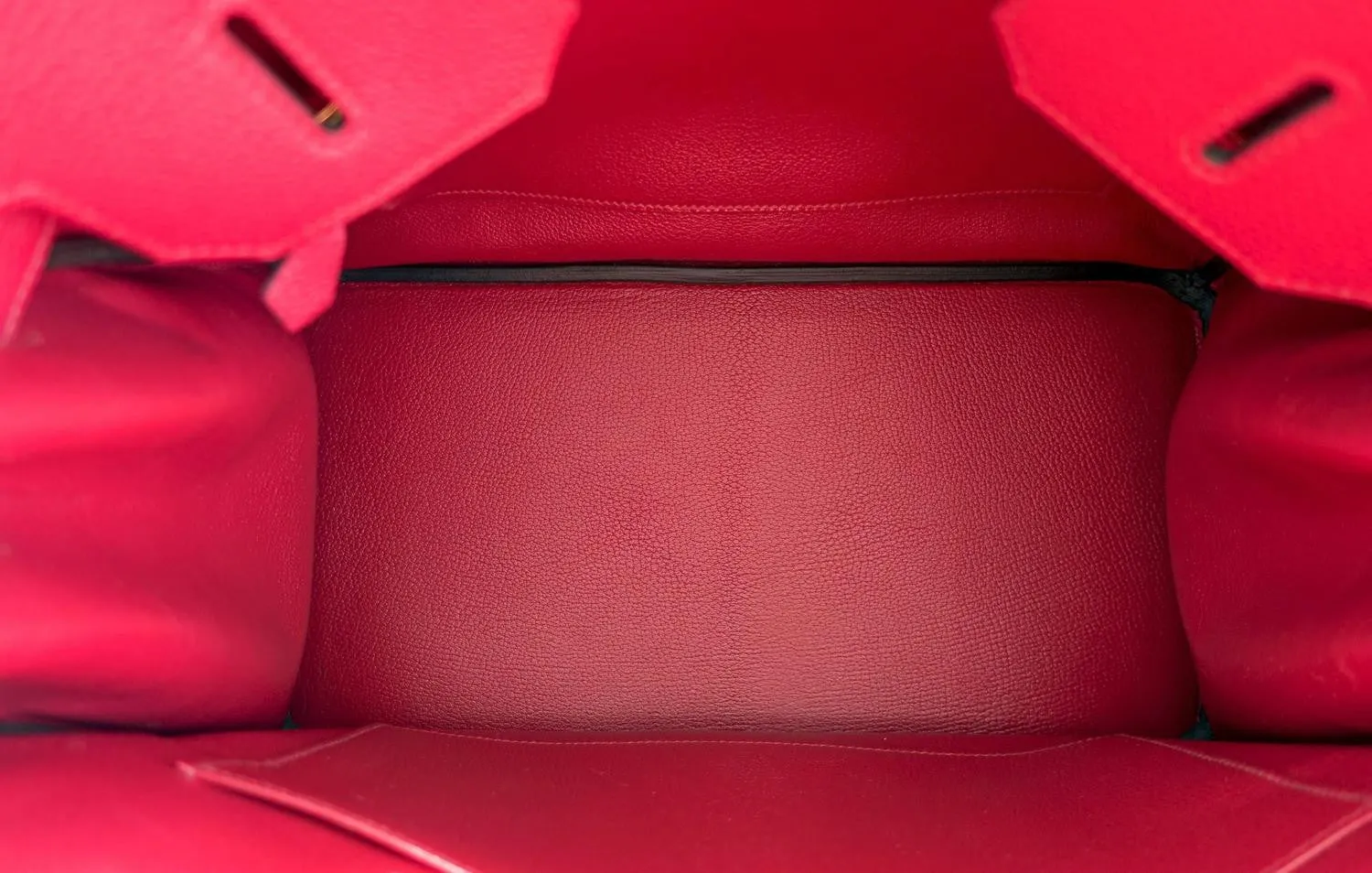 Hermes Rouge Grenat Red Togo 35cm Birkin Bag Gold Hardware GHW Exquisite