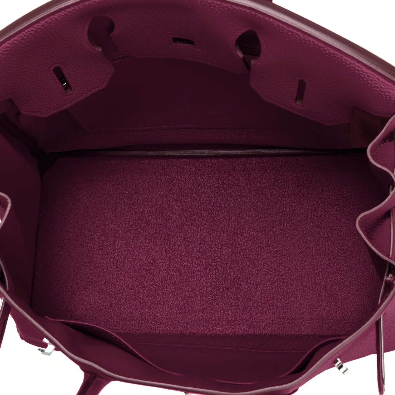 Hermes Rouge H 30cm Birkin Togo Palladium Hardware