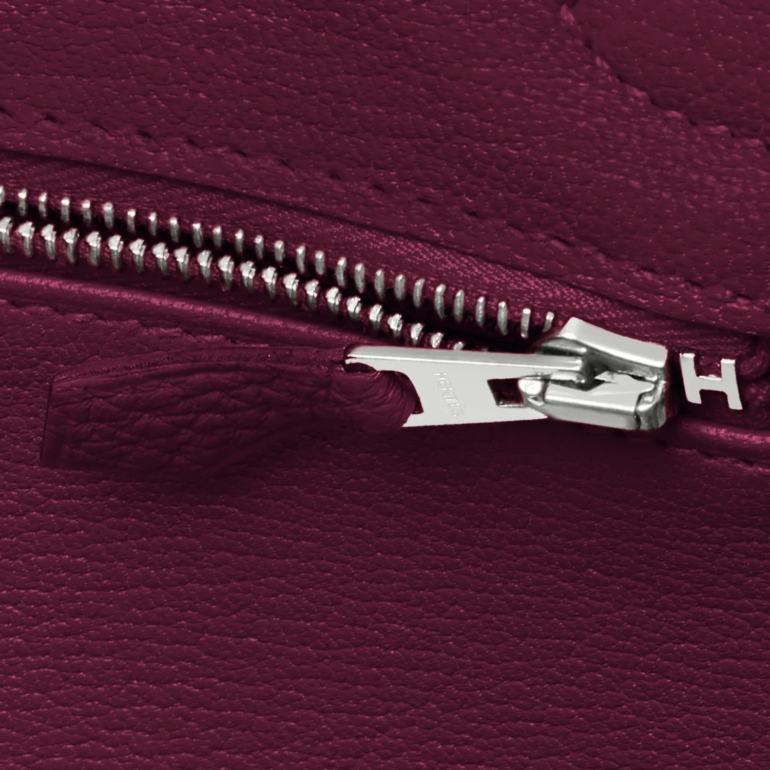 Hermes Rouge H 30cm Birkin Togo Palladium Hardware