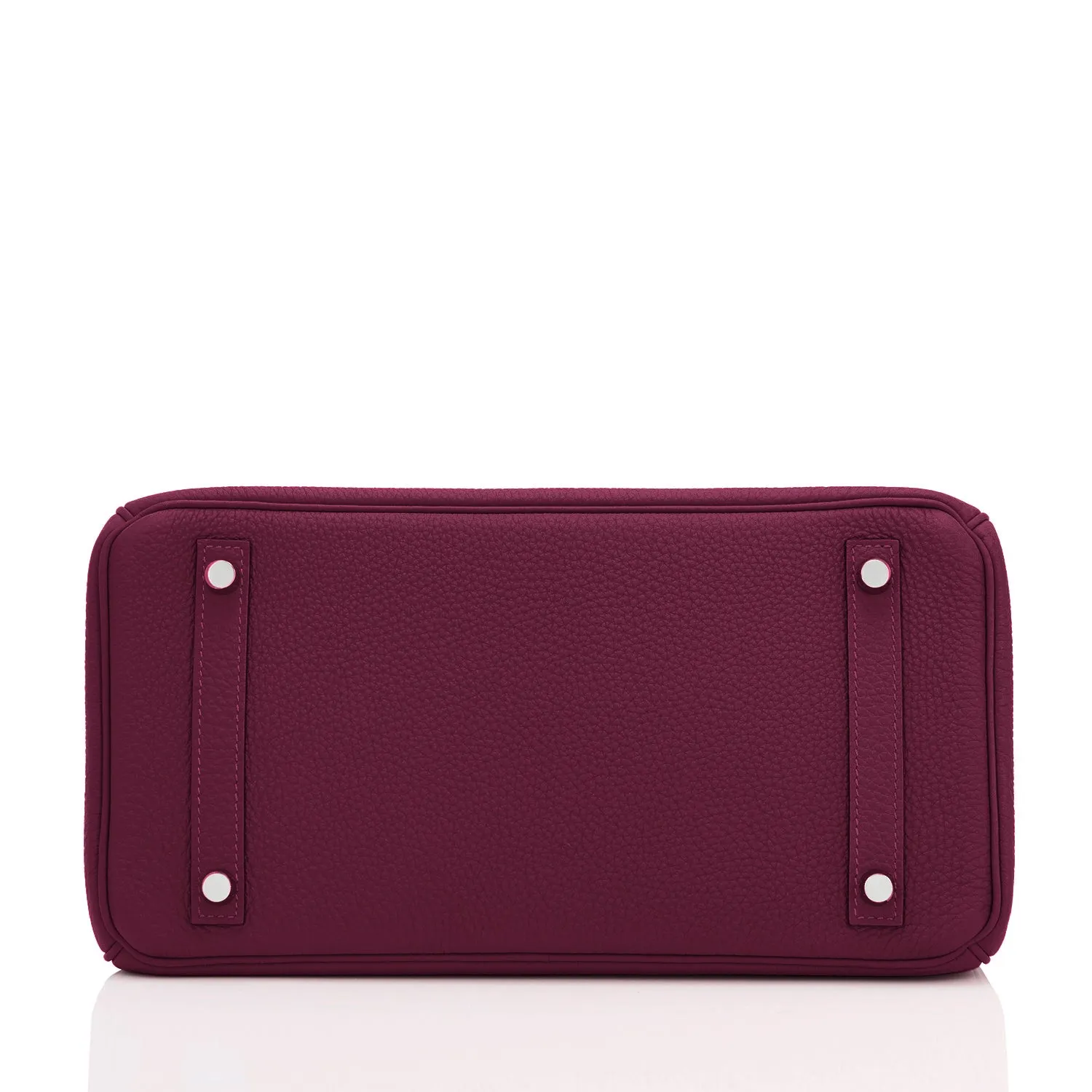 Hermes Rouge H 30cm Birkin Togo Palladium Hardware