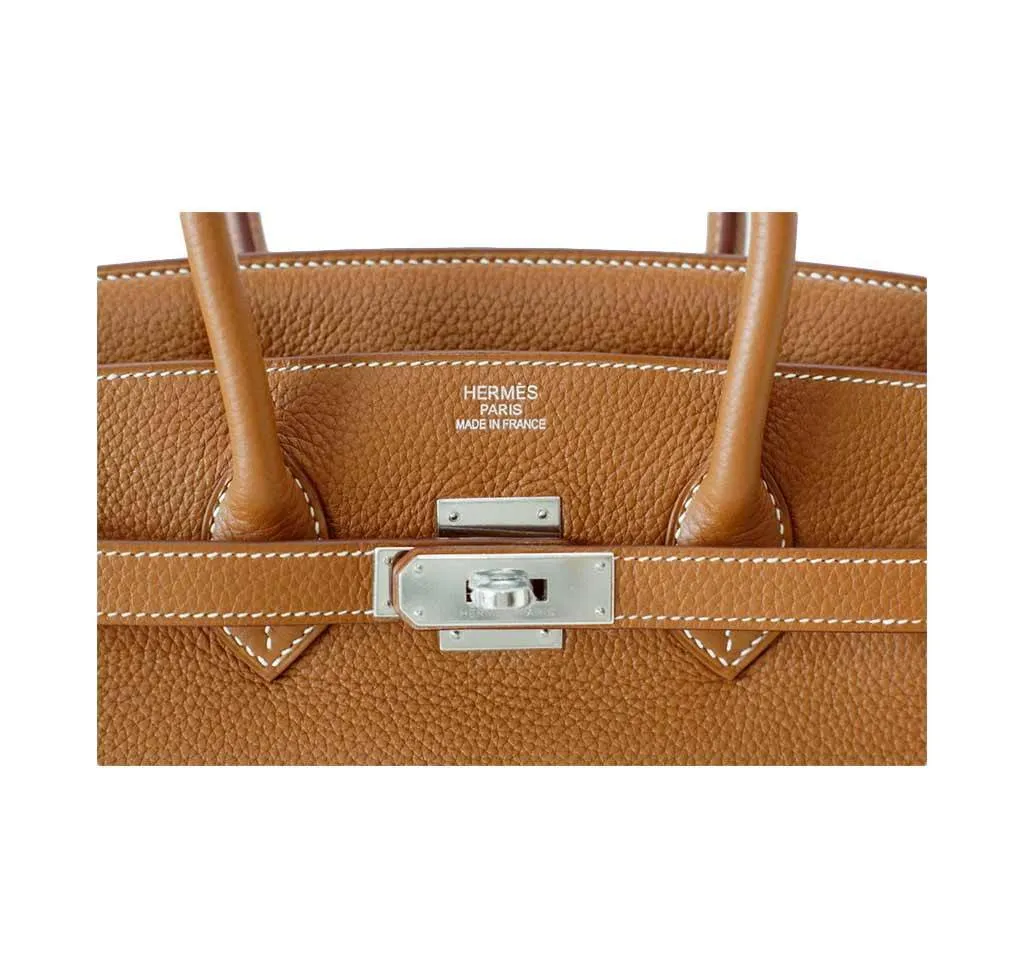 Hermès Birkin 35 Gold Togo Bag PHW