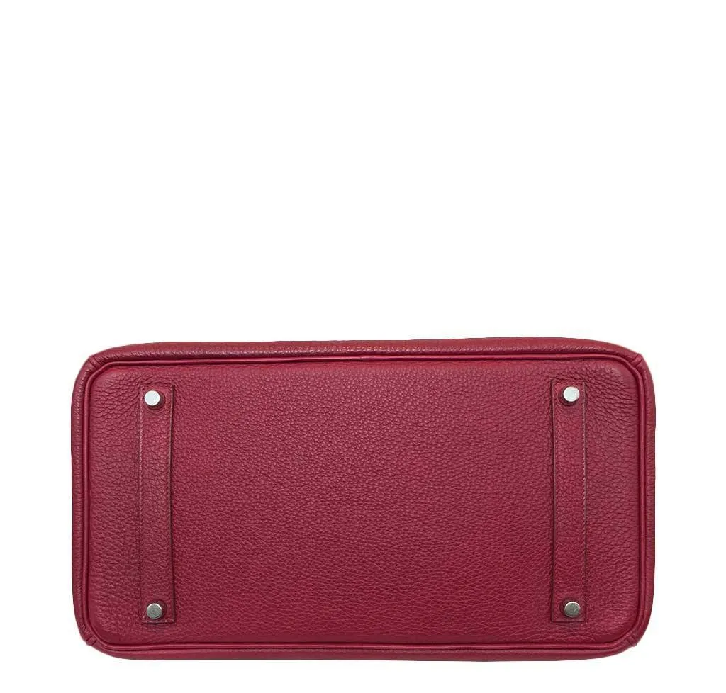 Hermès Birkin 35 Rouge Vif Bag PHW