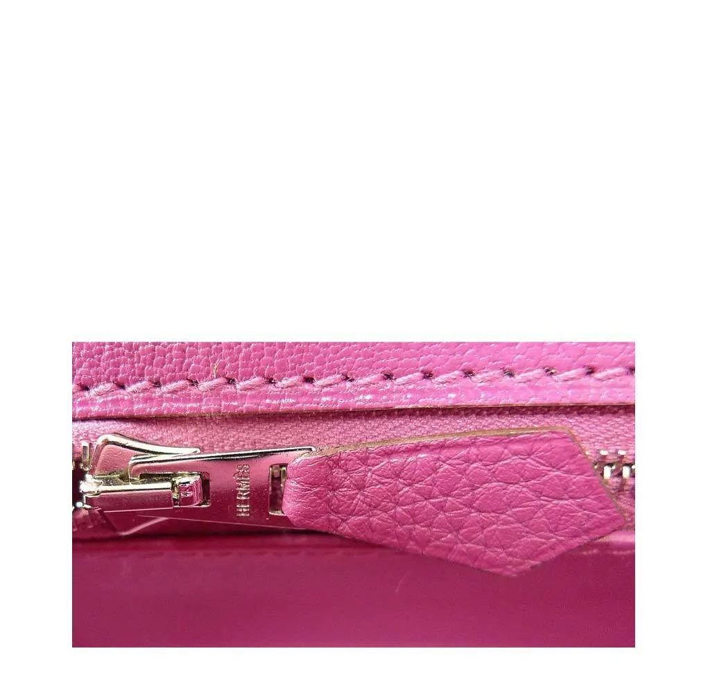 Hermès Birkin 35 Tosca Clemence Bag PHW