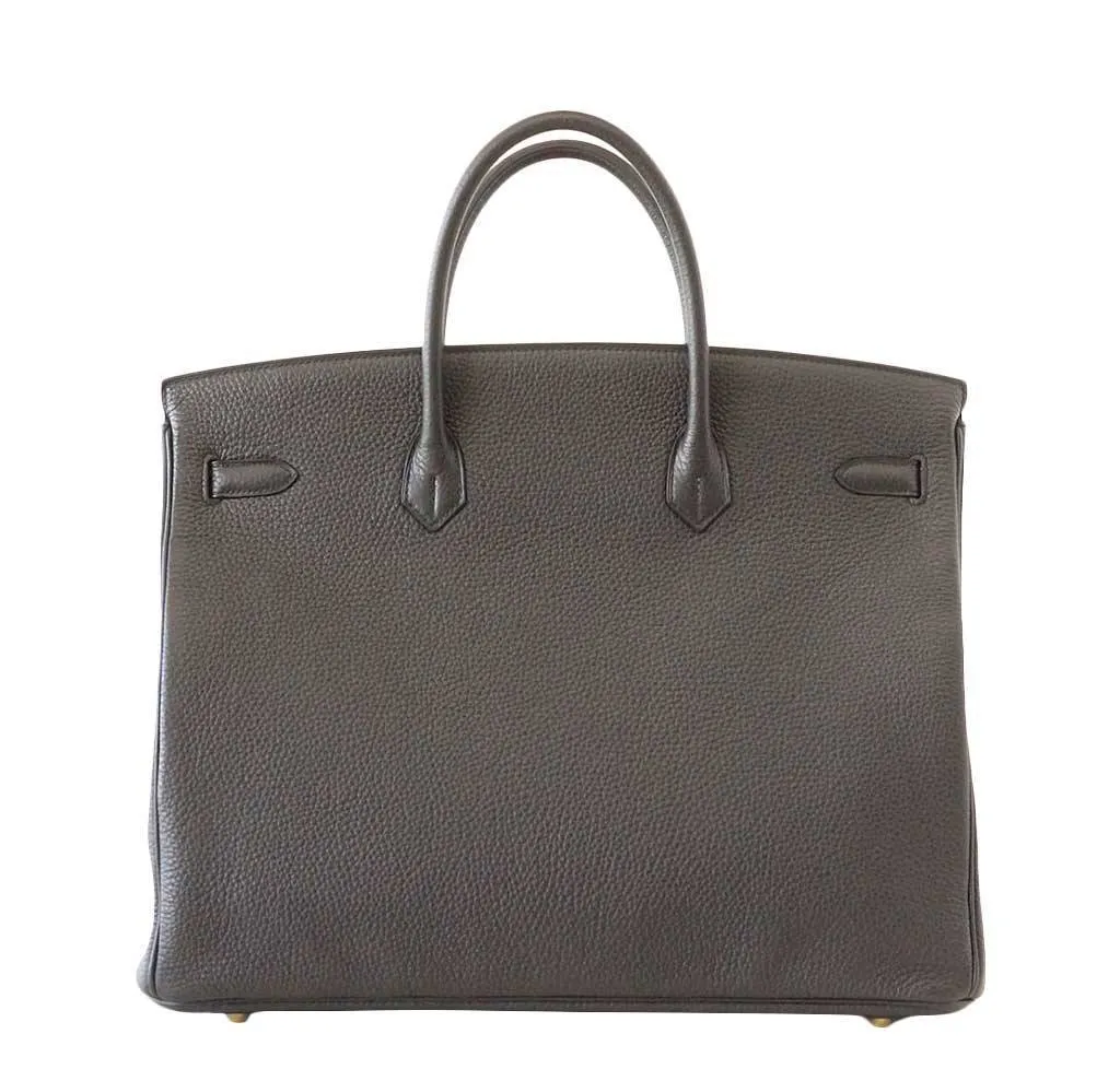 Hermès Birkin 40 Plomb Togo Bag