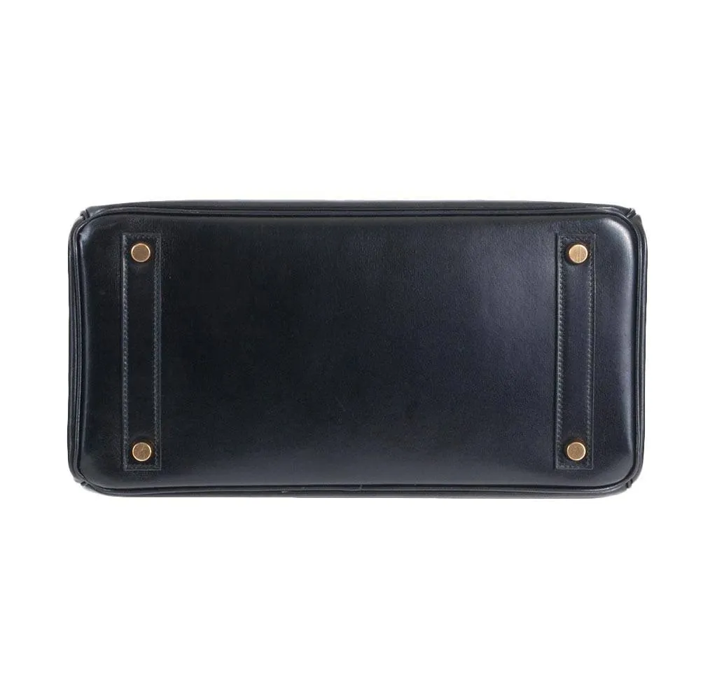 Hermès HAC 32 Black Bag GHW
