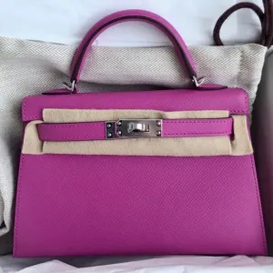 Hermès Kelly 20 Magnolia Sellier Epsom Palladium Hardware PHW