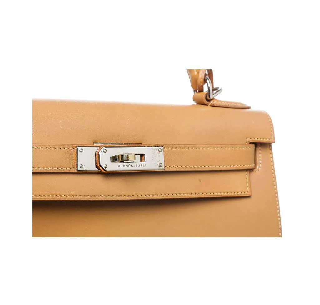 Hermès Kelly 32 Bag Natural Leather Gold