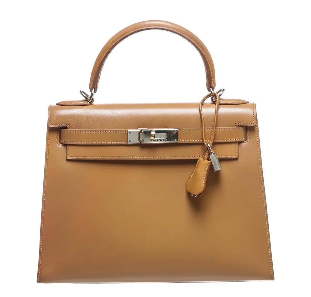 Hermès Kelly 32 Bag Natural Leather Gold