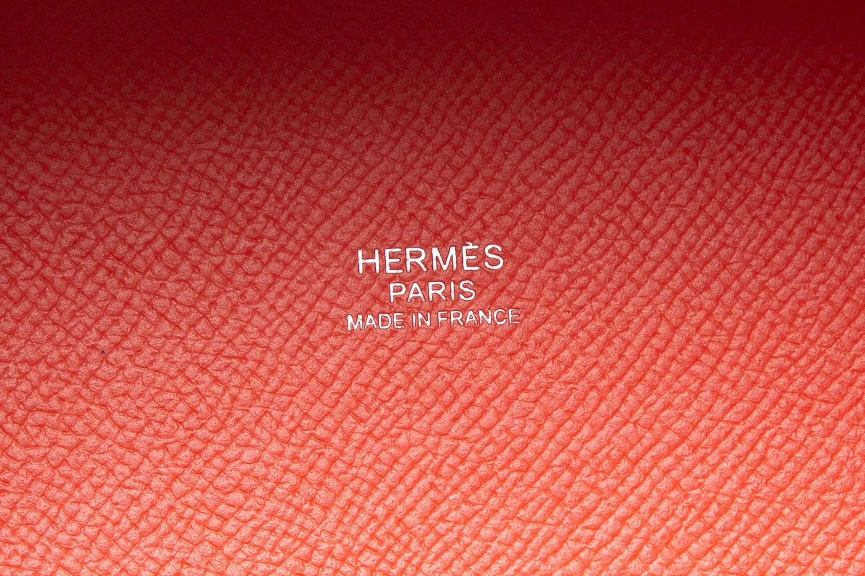 Hermès Orange Epsom Tressage De Cuir Picotin Bucket Bag