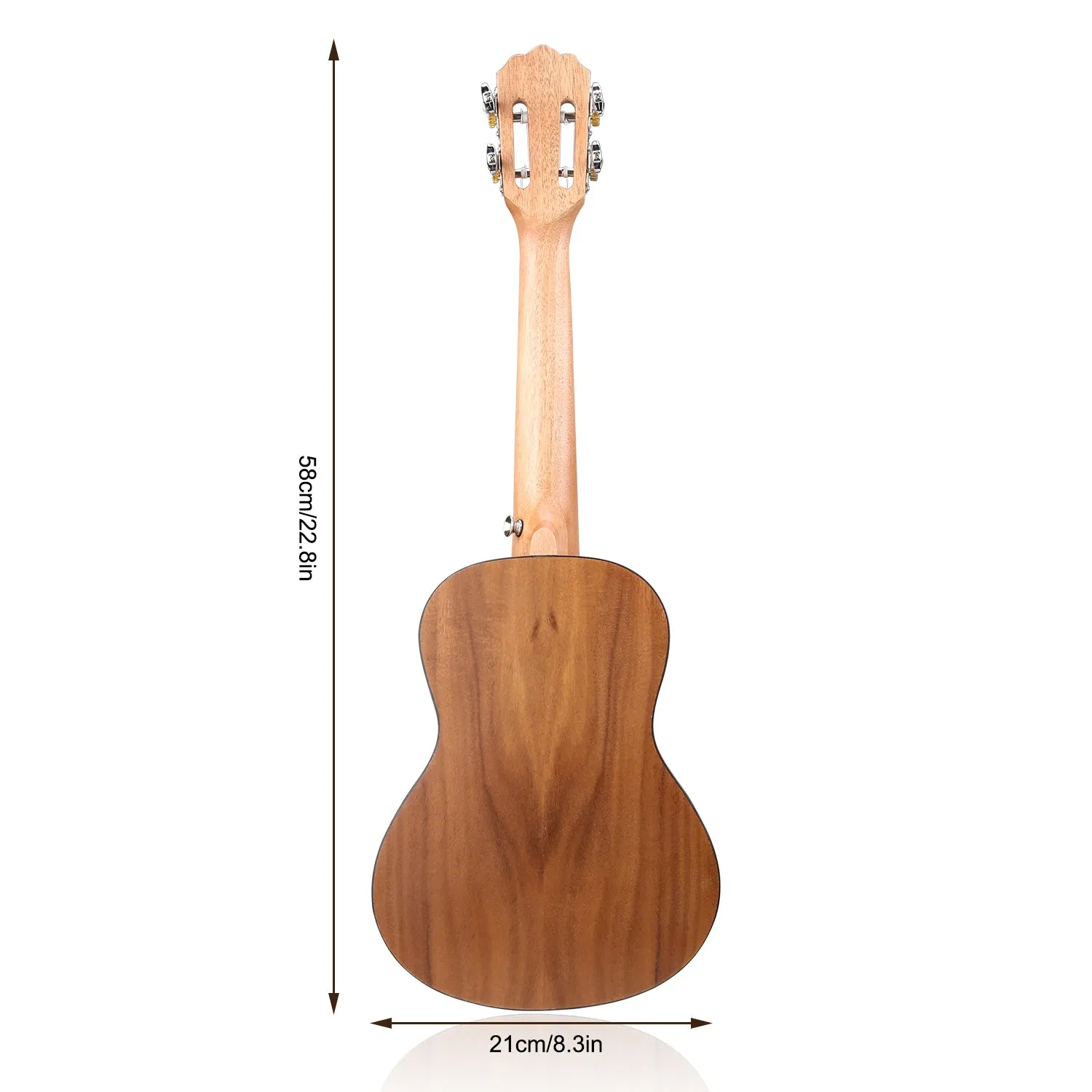 HRICANE Concert Koa Professional Ukulele