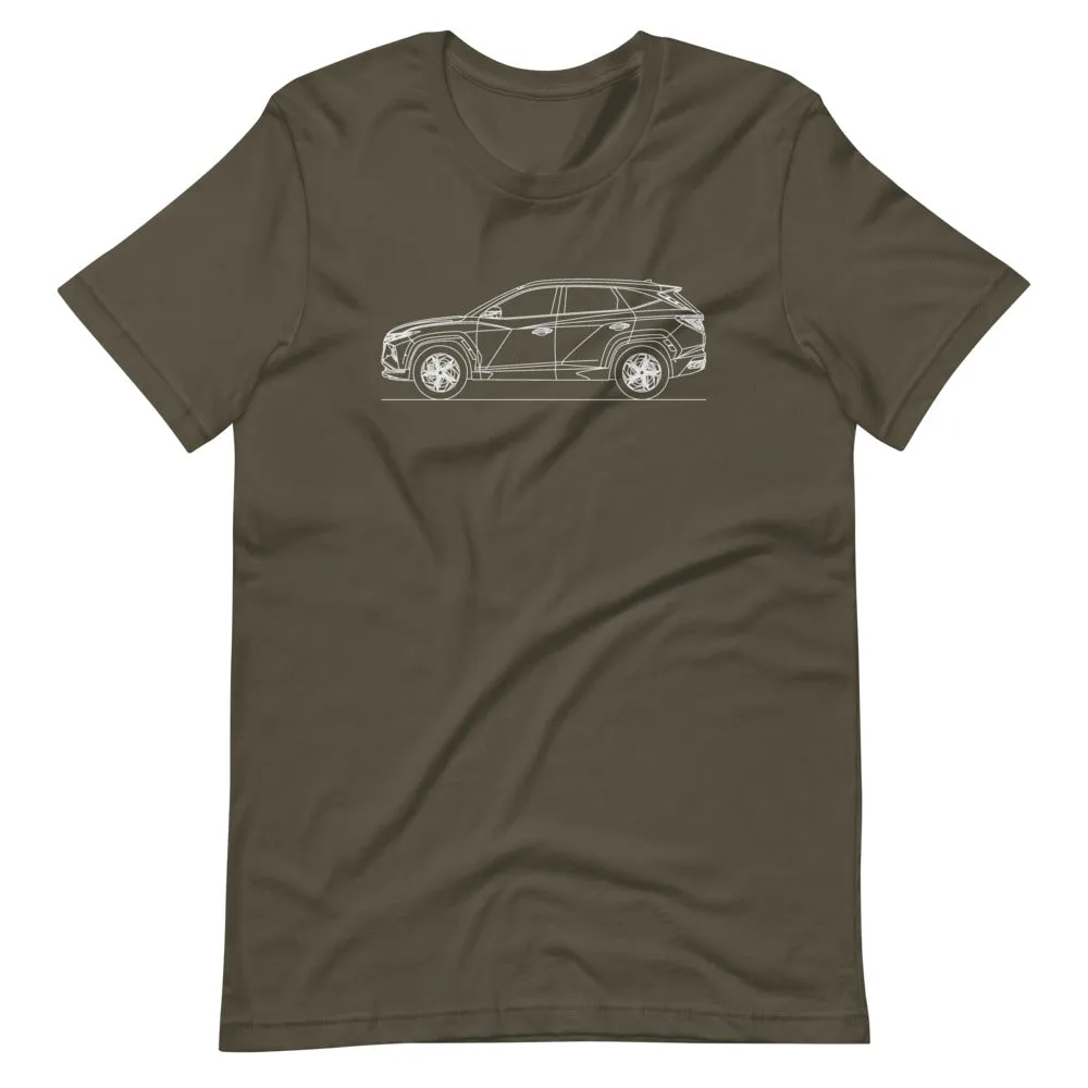 Hyundai Tucson NX4 Silhouette T-shirt