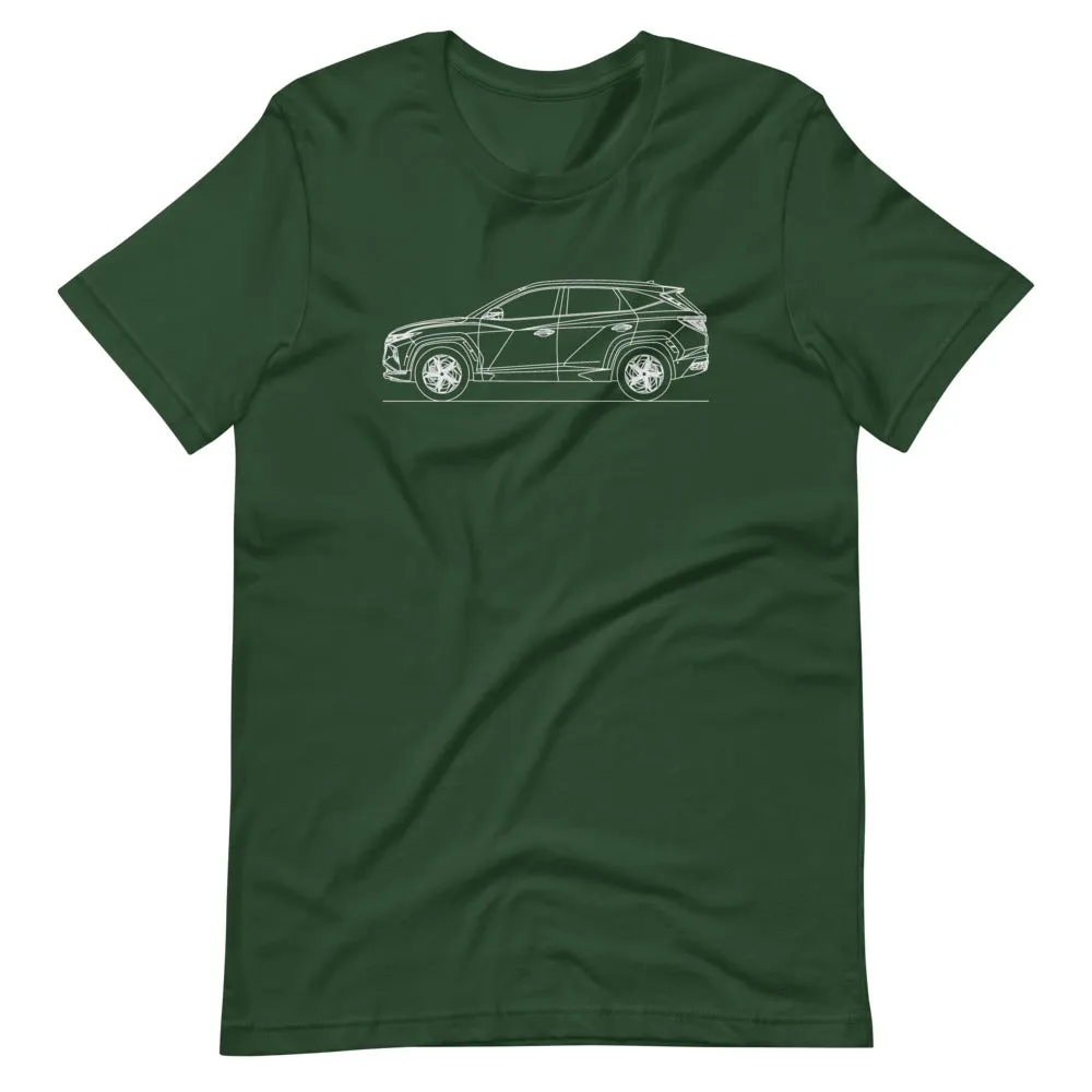 Hyundai Tucson NX4 Silhouette T-shirt