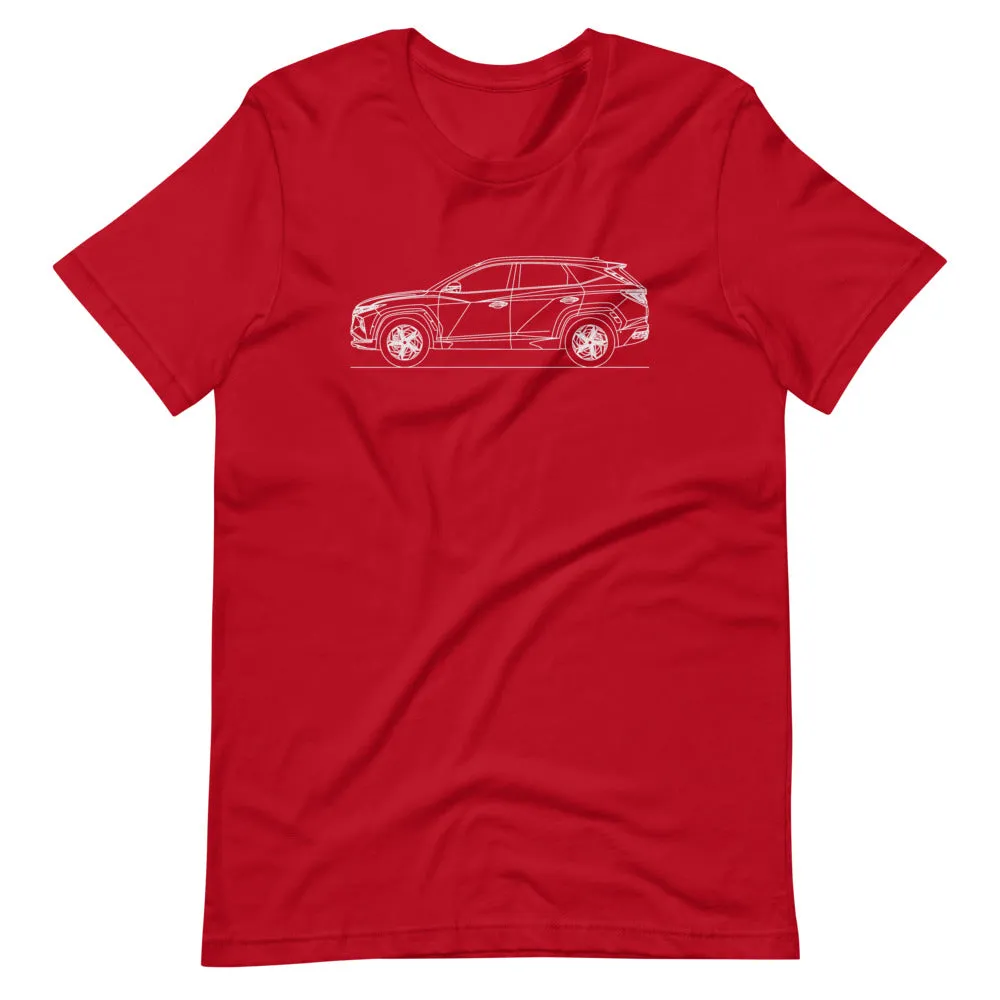 Hyundai Tucson NX4 Silhouette T-shirt