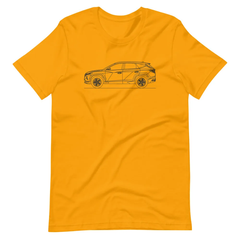 Hyundai Tucson NX4 Silhouette T-shirt