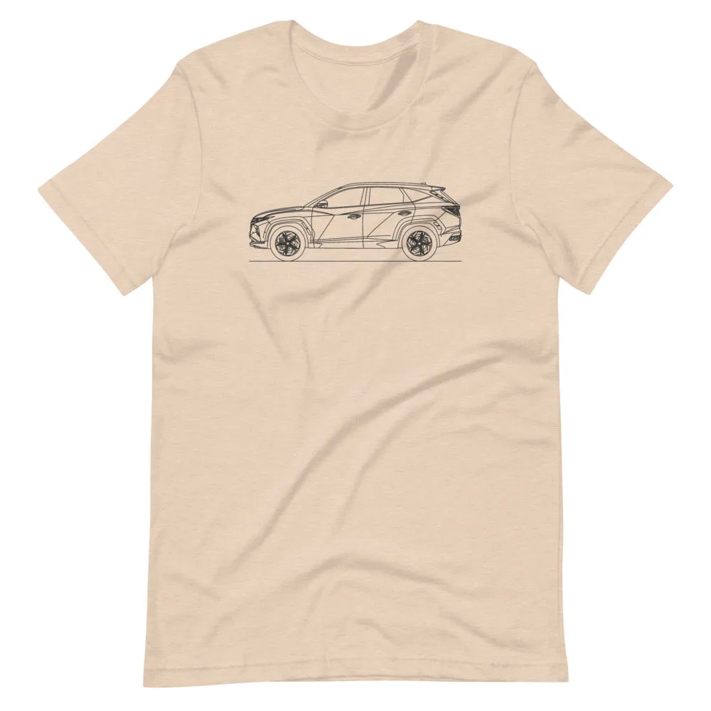Hyundai Tucson NX4 Silhouette T-shirt