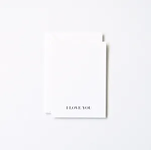 I Love You