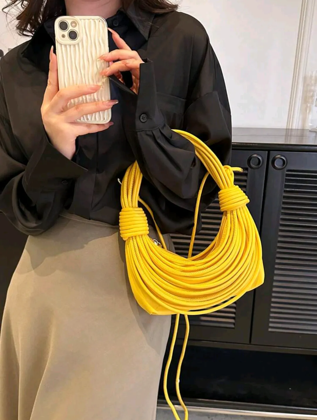 iCandi Knotted Tote Bag