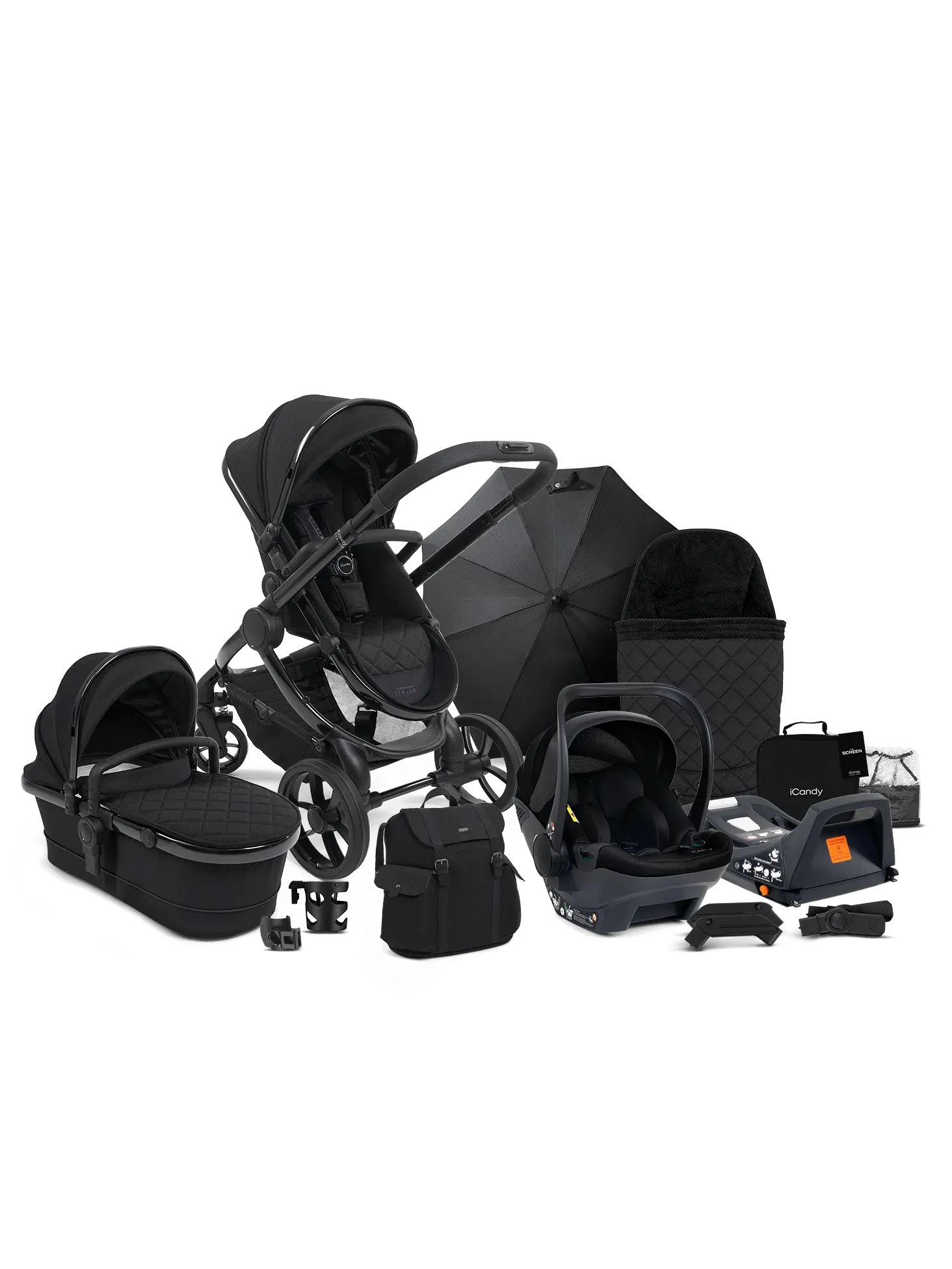 iCandy Peach 7 Cerium Complete with Cocoon Car Seat and Base - In Store Only