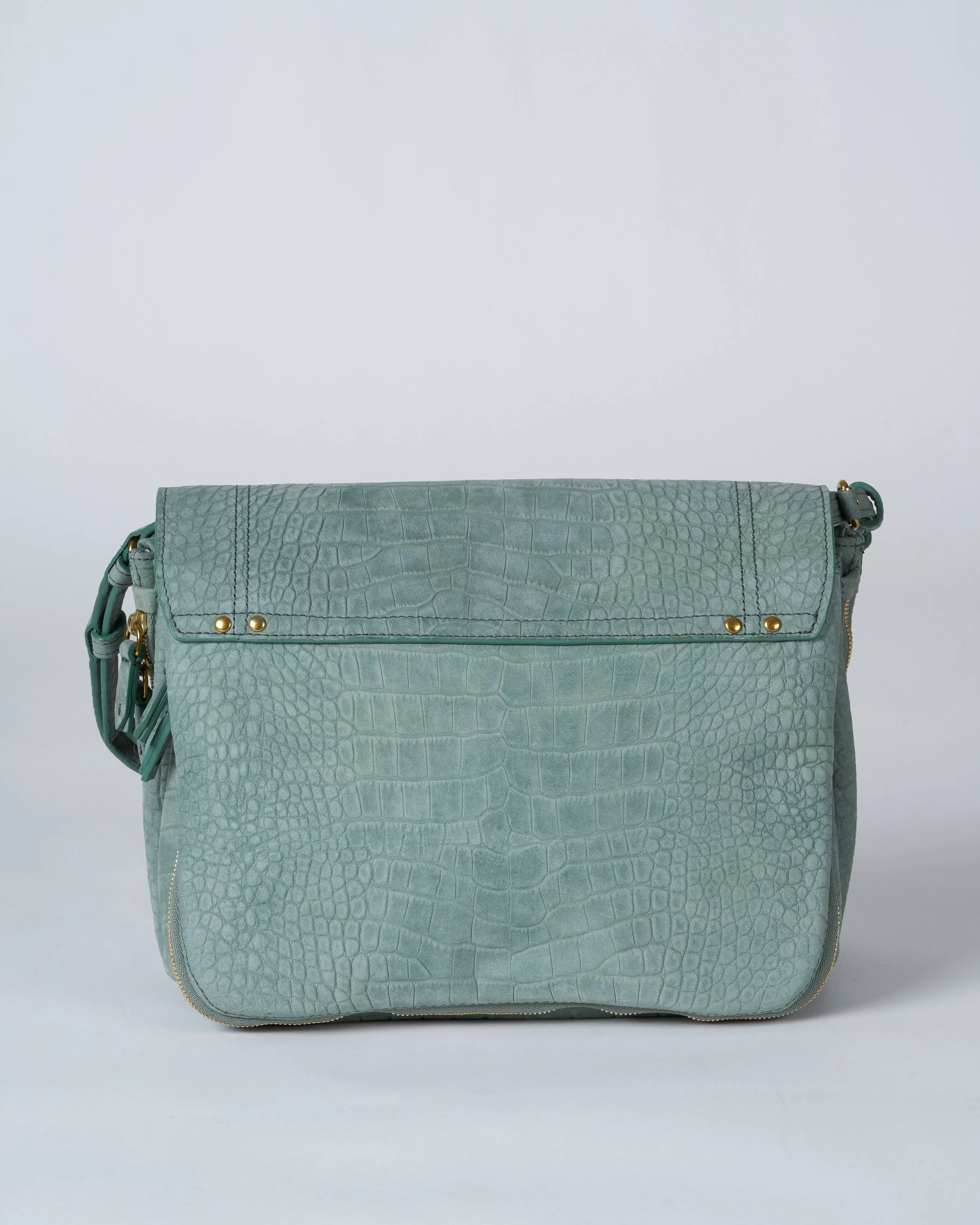 igor bag - croco lichen