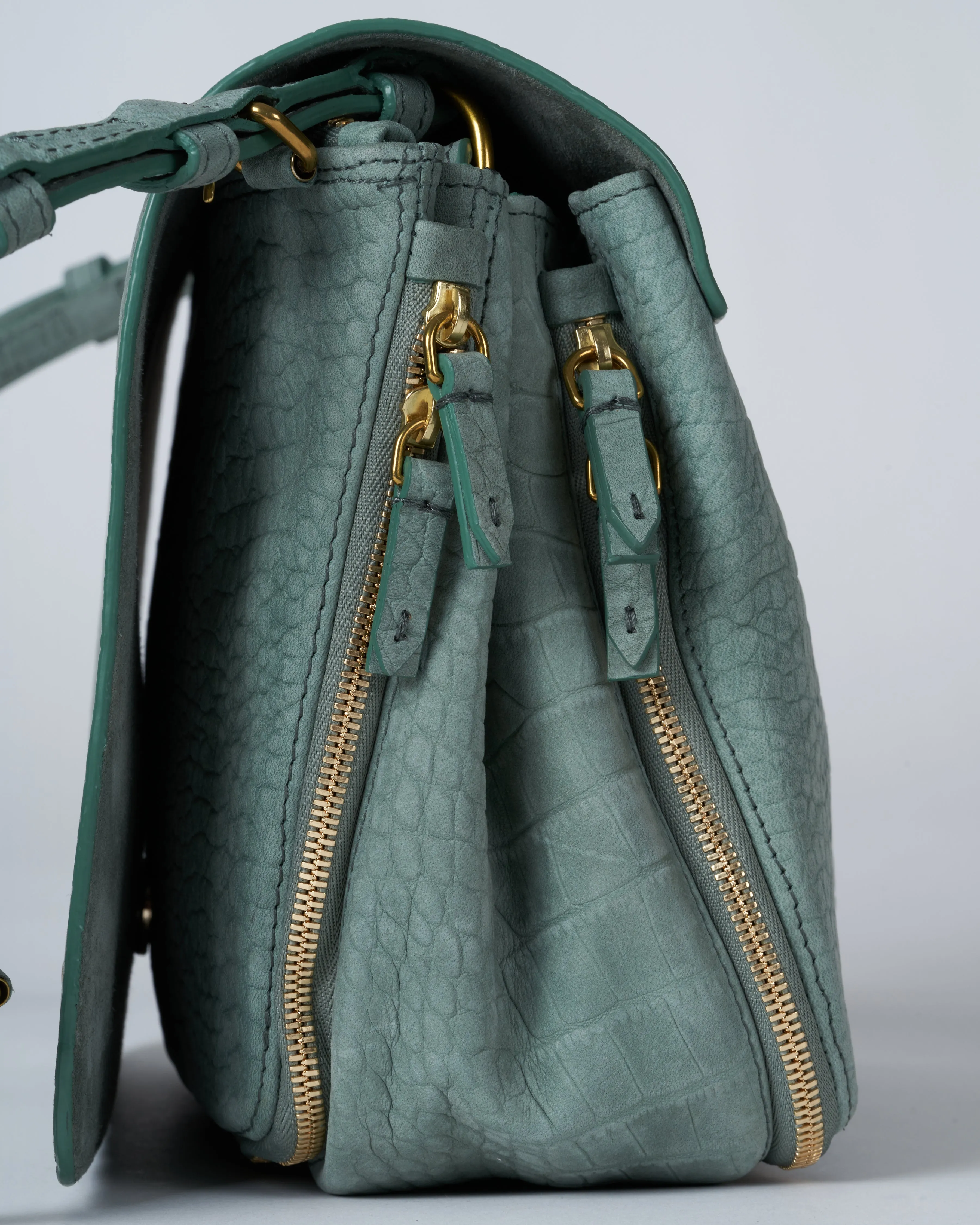 igor bag - croco lichen