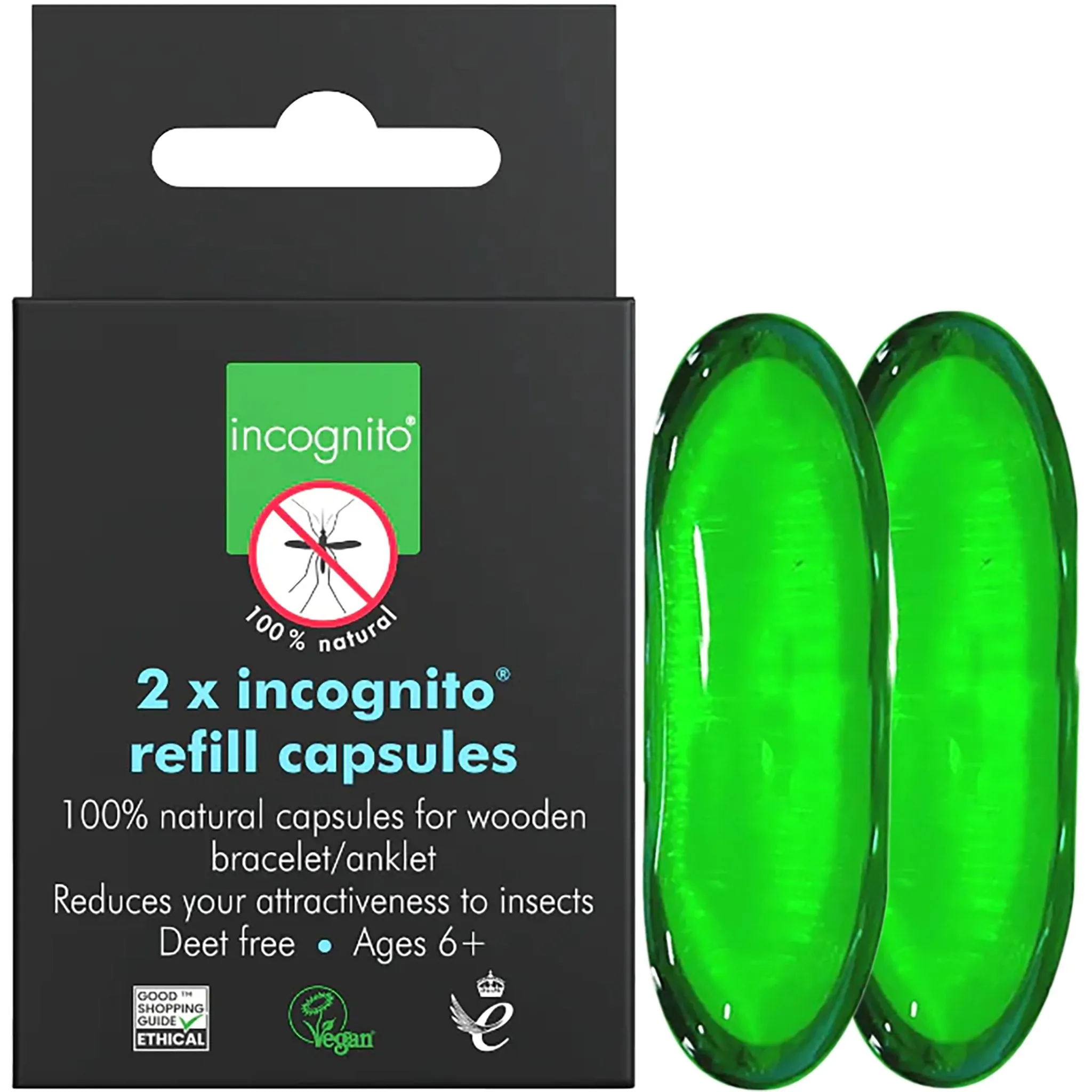 Incognito Refill Capsules for Insect Repellent Bracelet*
