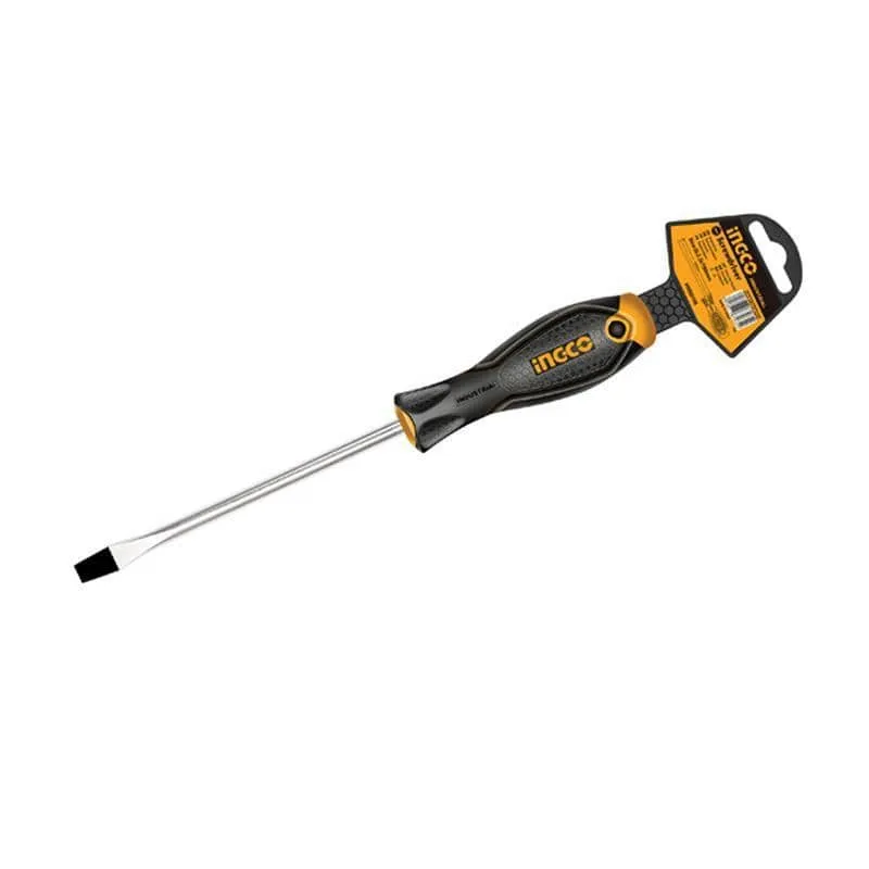 Ingco Slotted Screwdriver 5.5mm & 6.5mm - HS285100 & HS286150