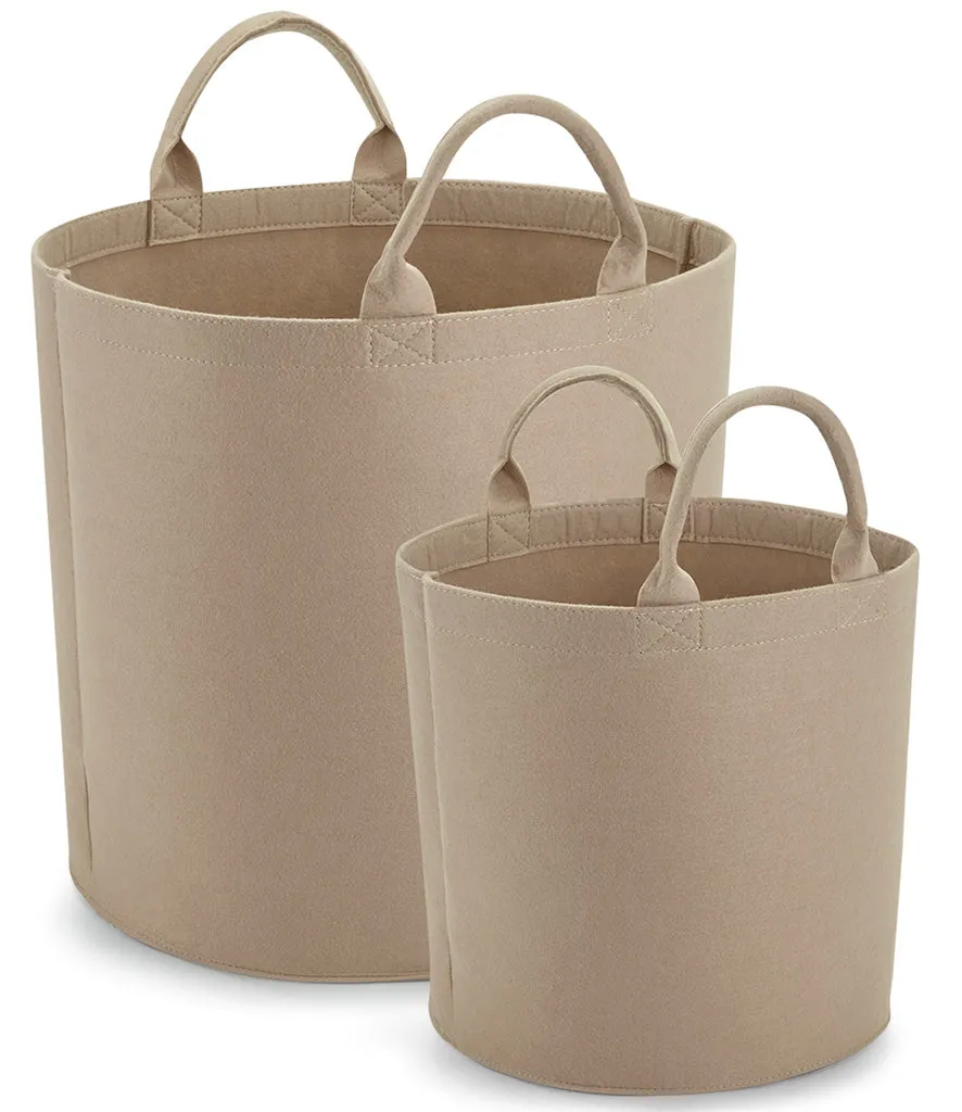 Intial Storage Bucket - Embroidered