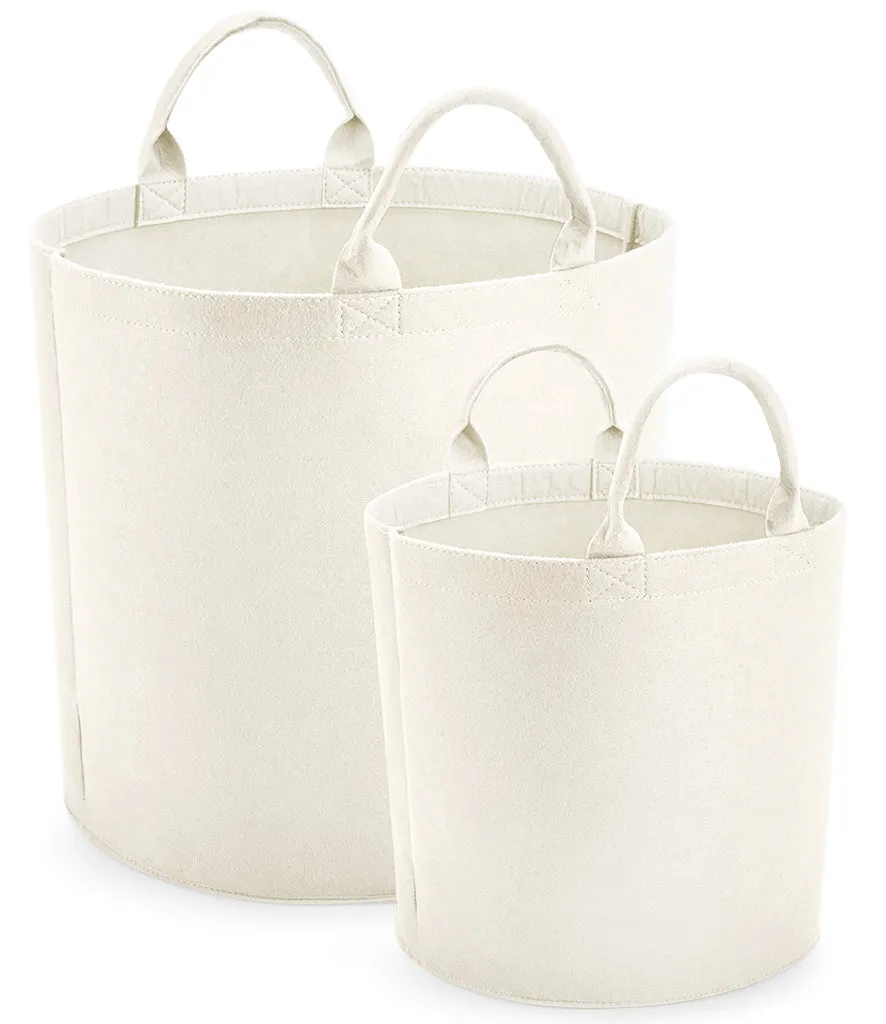 Intial Storage Bucket - Embroidered