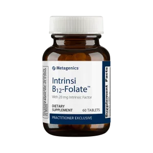 Intrinsi B12/Folate™ <br>With 20 mg Intrinsic Factor