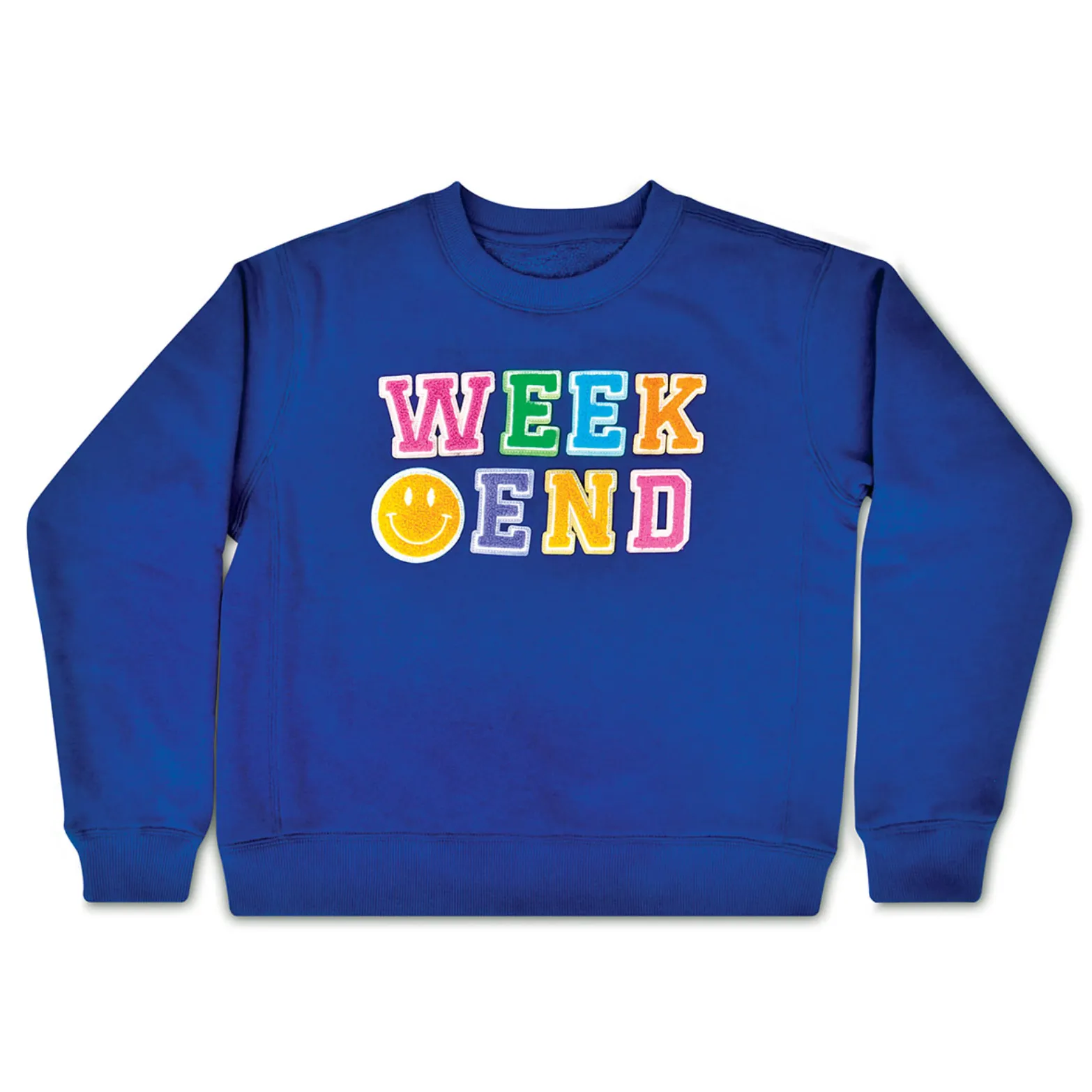 Iscream Weekend Midnight Basic Crew Neck Sweatshirt
