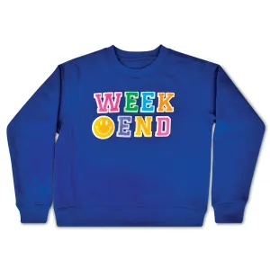 Iscream Weekend Midnight Basic Crew Neck Sweatshirt
