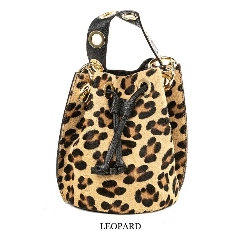 Italian Made Mini Bucket Bag